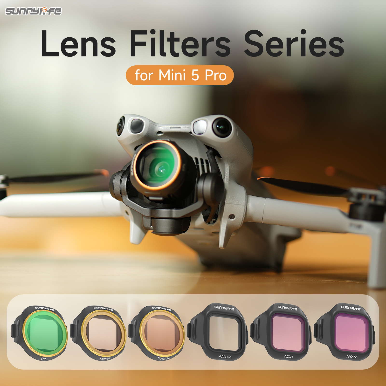Sunnylife Lens For Mini 5 Pro  - Drone Camera Filter reseña y precio
