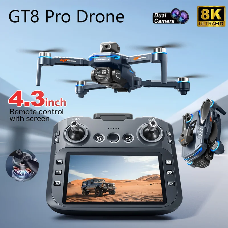 2026 New GT8 Drone GPS 8K Prof - Drone Camera Wide Angle reseña y precio
