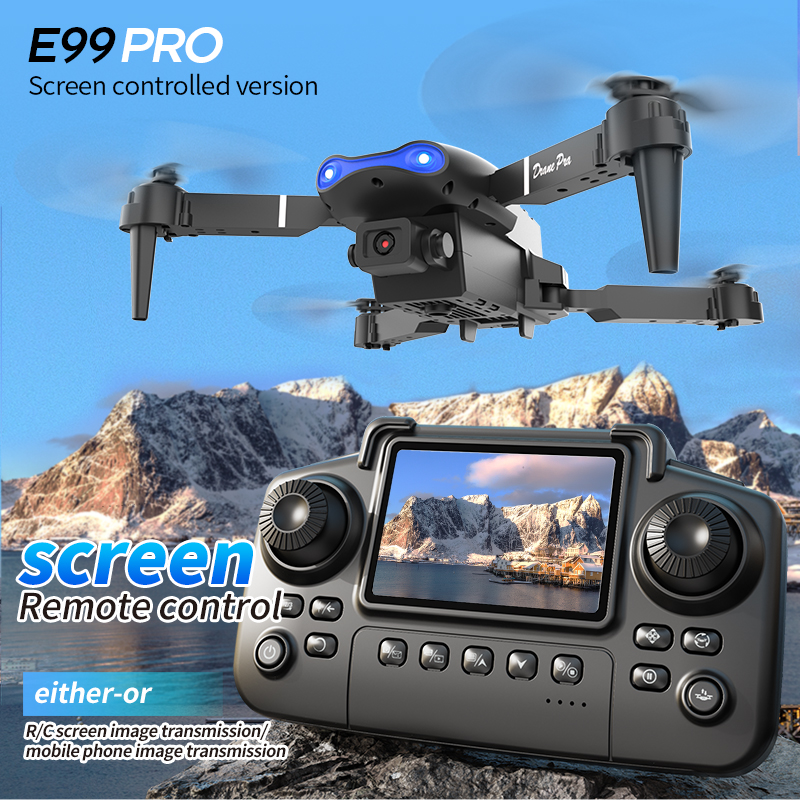 E99 PRO Drone Screen Control A - Drone Camera Professional reseña y precio