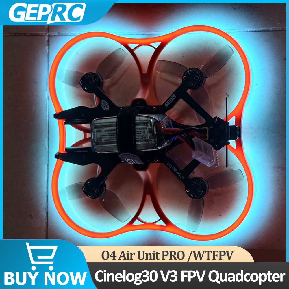 GEPRC Cinelog30 V3 FPV Quadcop - Drone Camera Mount reseña y precio