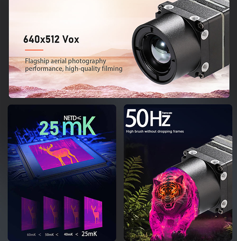 New Arrival 640x512 FPV Drone  - Drone Camera Thermal reseña y precio