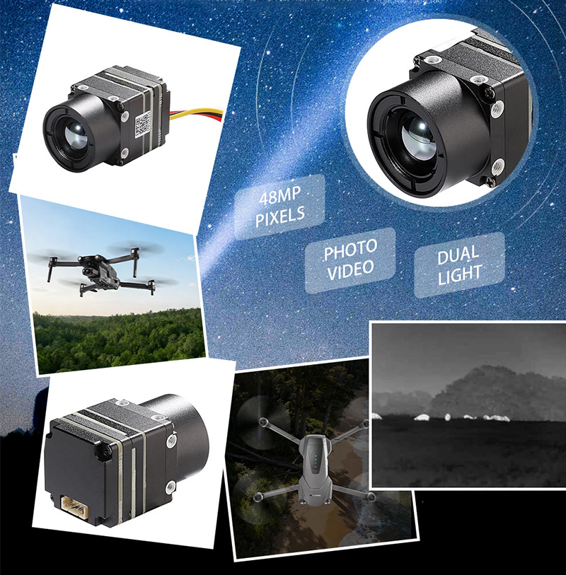 New Arrival 640x512 FPV Drone  - Drone Camera Thermal reseña y precio