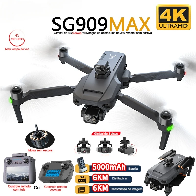 ZLL SG909 SG909MAX Professiona - Drone Camera Night Vision reseña y precio