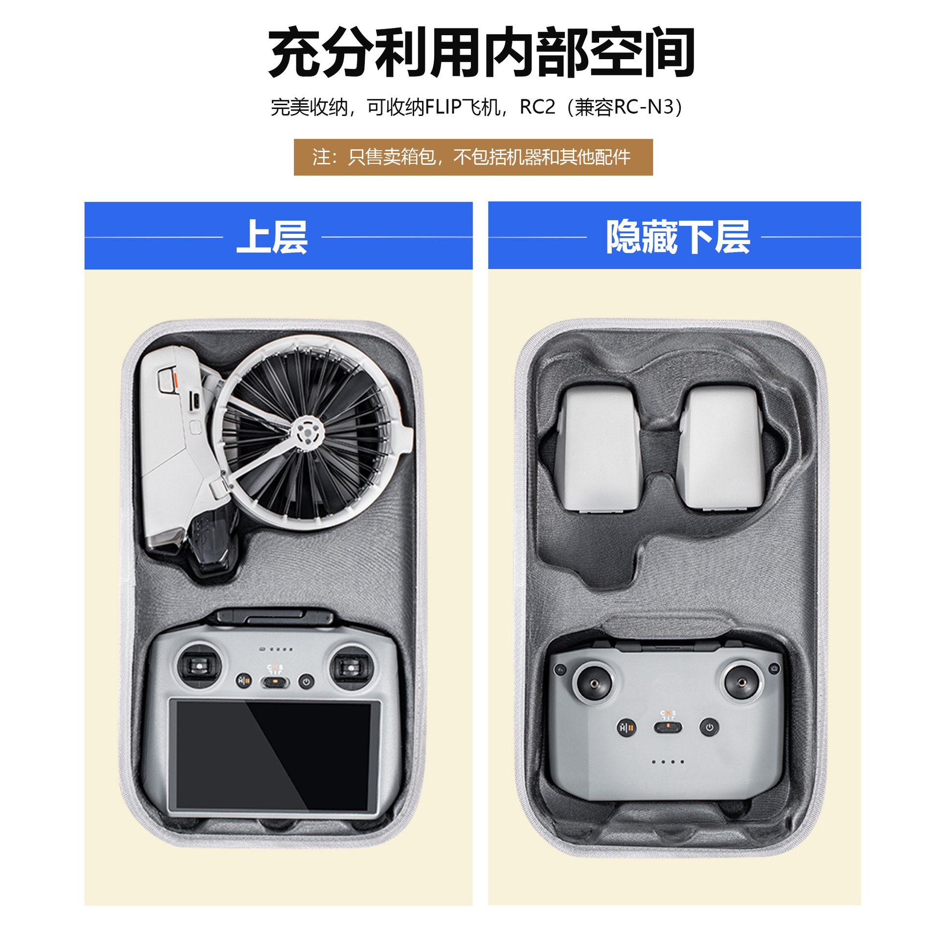 For DJI FLIP Standard Waterpro - Drone Camera Waterproof reseña y precio