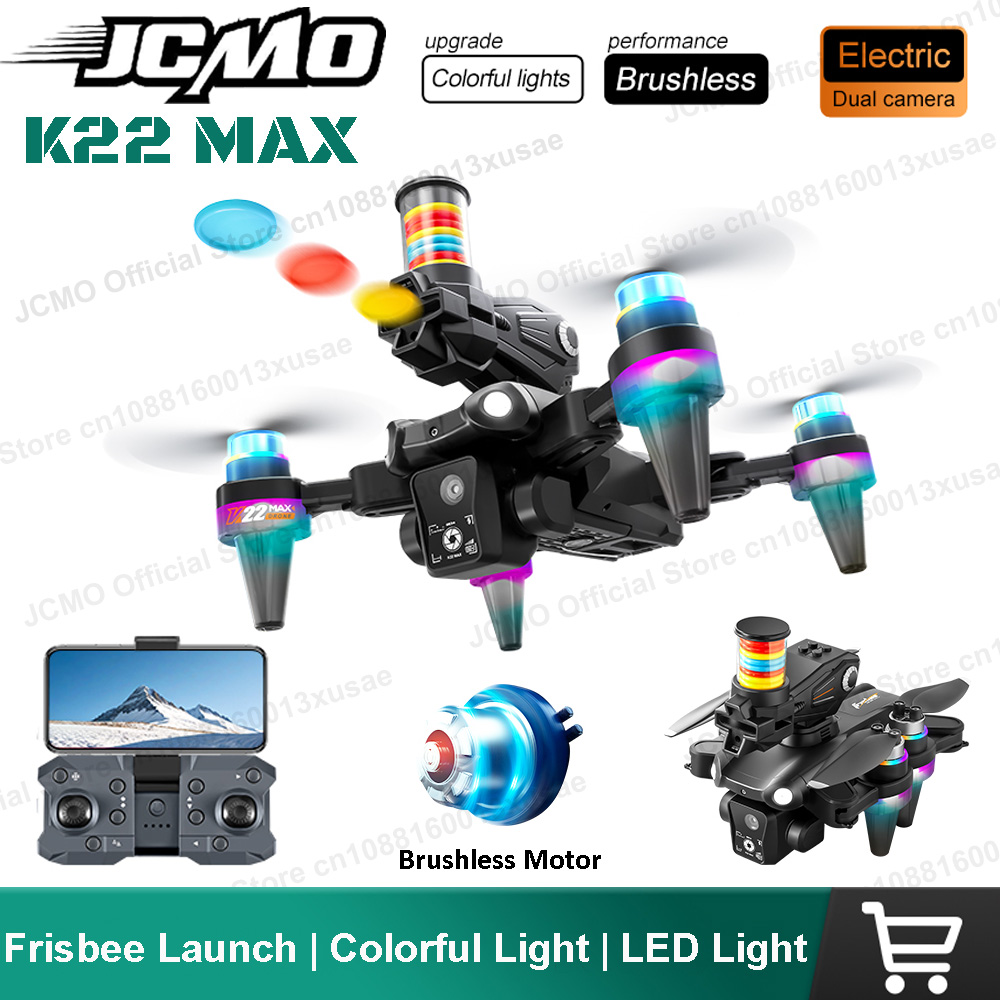 JCMO K22 MAX Frisbee Launch Dr - Drone Camera Professional reseña y precio