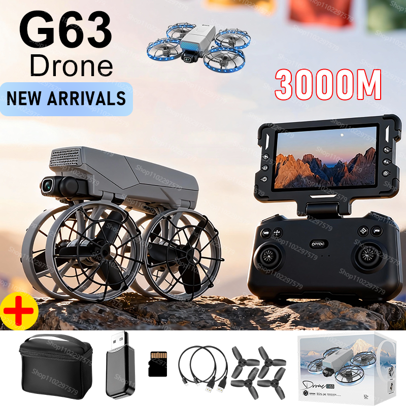 G63 Drone 8K HD Dual Cameras 1 - Drone Camera Vlog reseña y precio